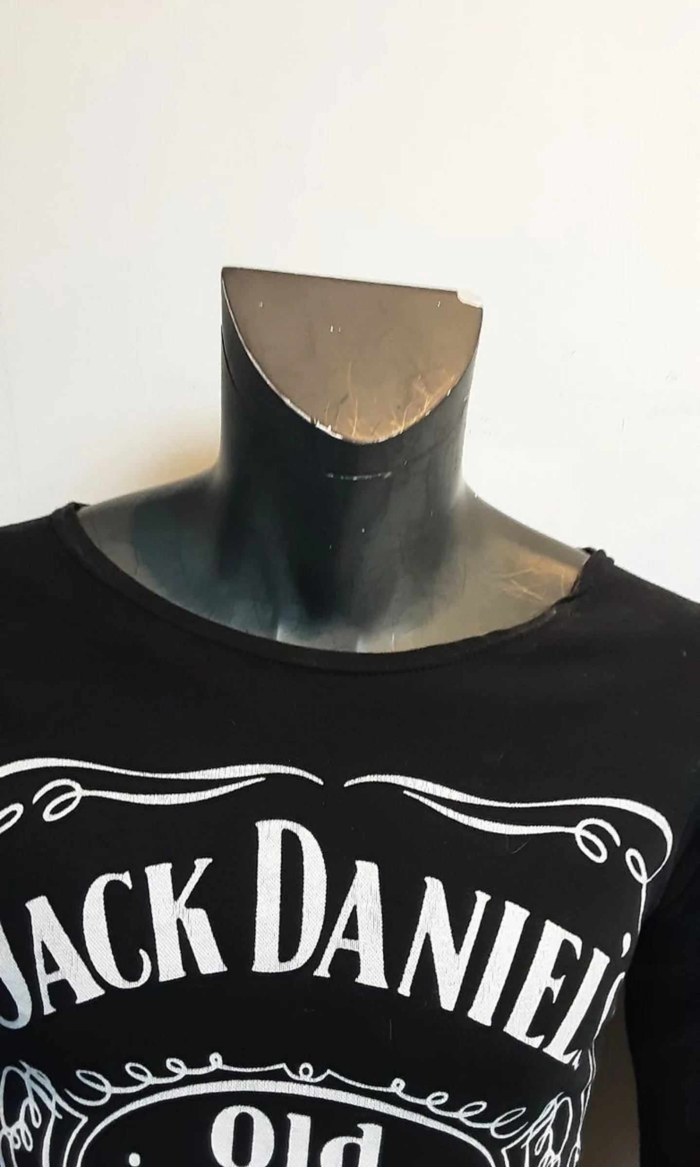 Haut / sweat -shirt noir avec un motif Jack Daniel's pour homme taille L/XL  – photo 3